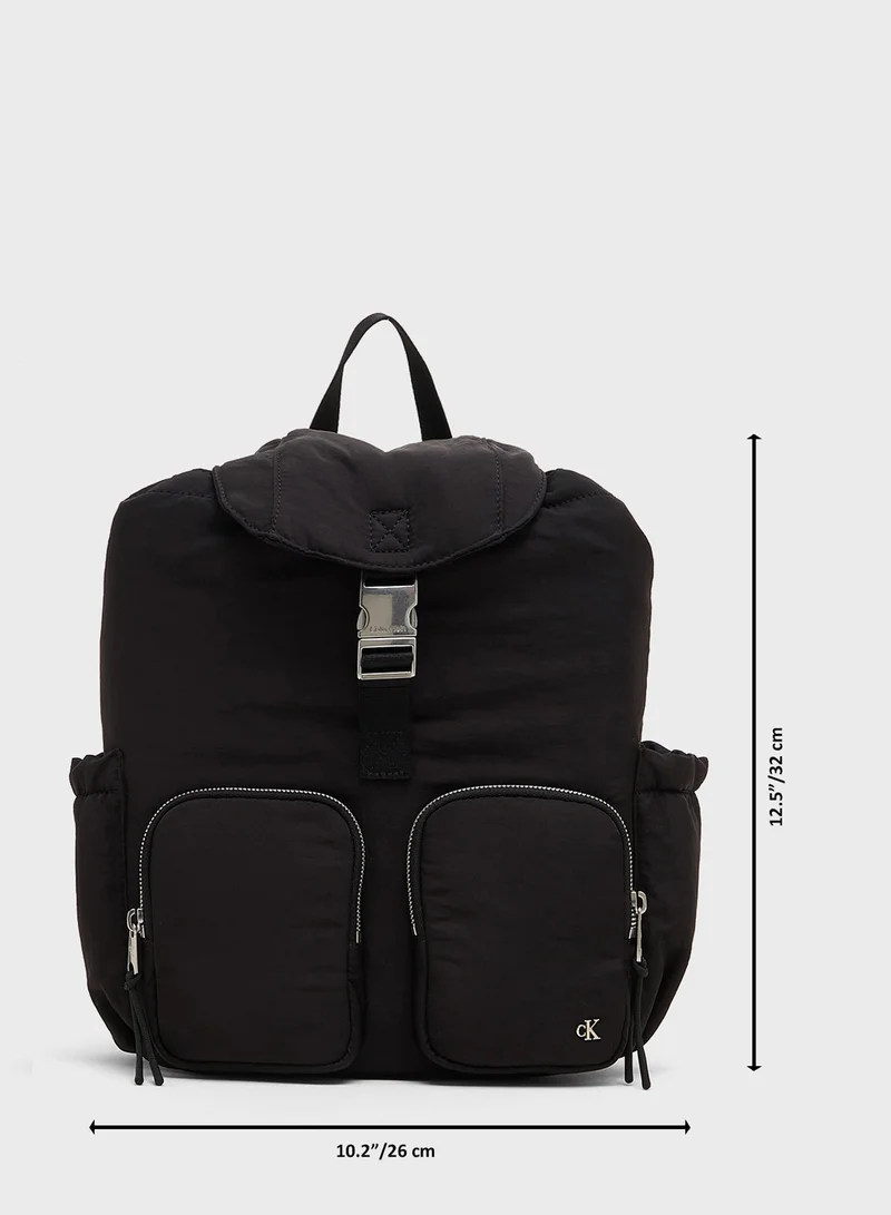 Calvin Klein Jeans Top handel zip through backpack