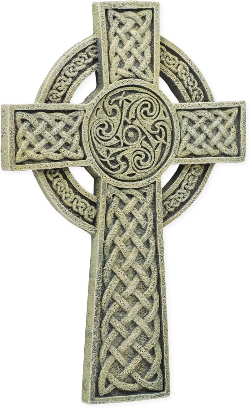 Joseph's Studio Celtic Wall Cross - Garden Collection Religious Statue - Image 1