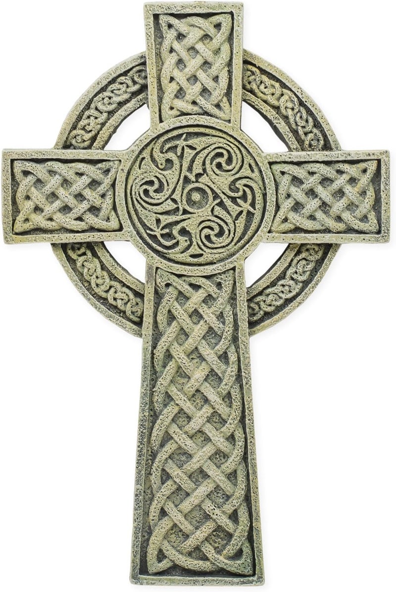 Joseph's Studio Celtic Wall Cross - Garden Collection Religious Statue - Image 3