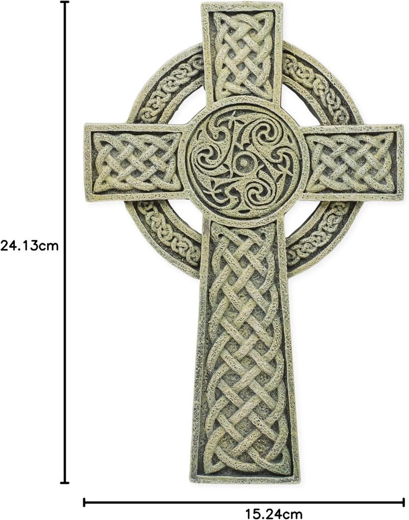 Joseph's Studio Celtic Wall Cross - Garden Collection Religious Statue - Image 5