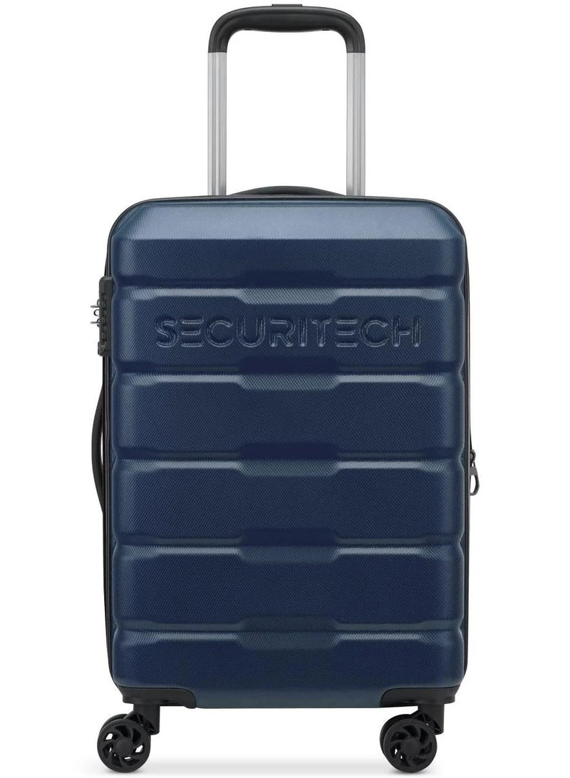 DELSEY Paris Citadel 54 Cm Expandable 4 Double Wheel Cabin Luggage Trolley - Blue - Image 1