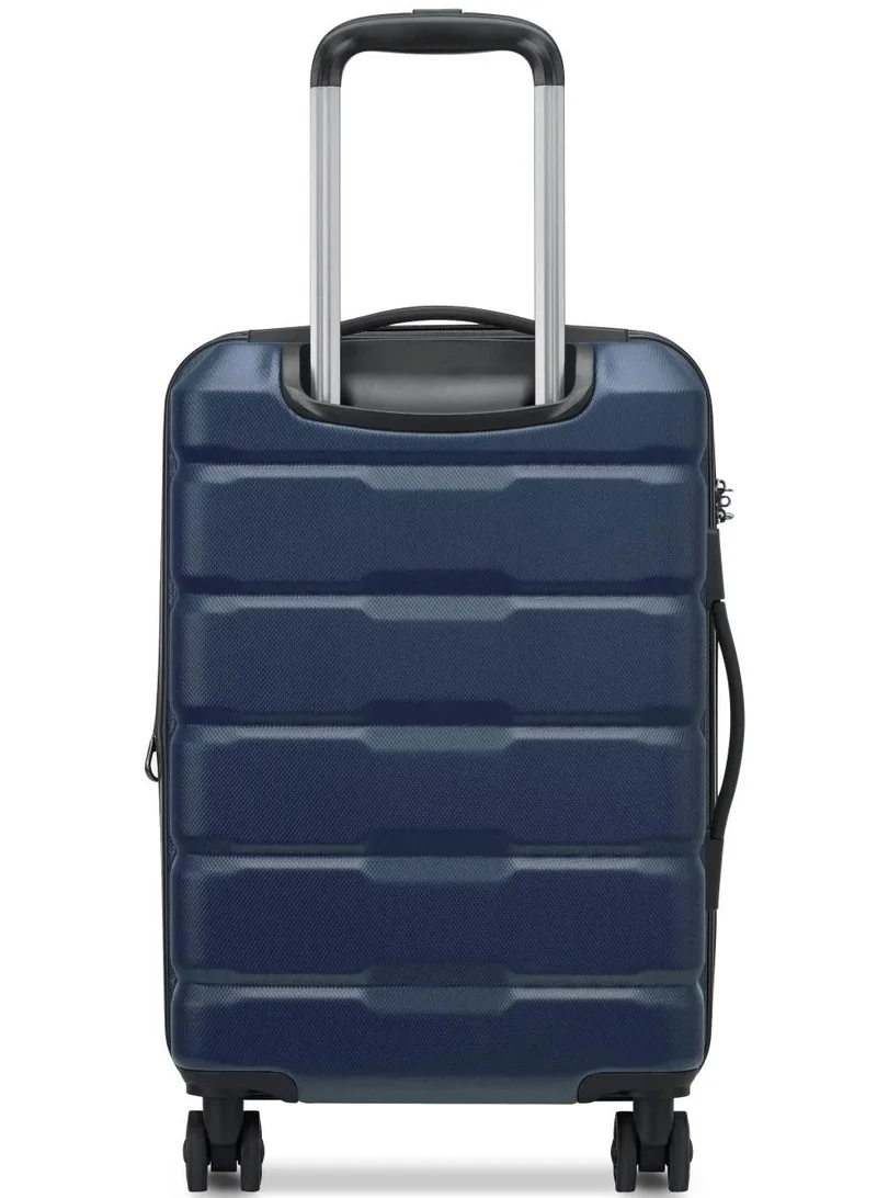 DELSEY Paris Citadel 54 Cm Expandable 4 Double Wheel Cabin Luggage Trolley - Blue