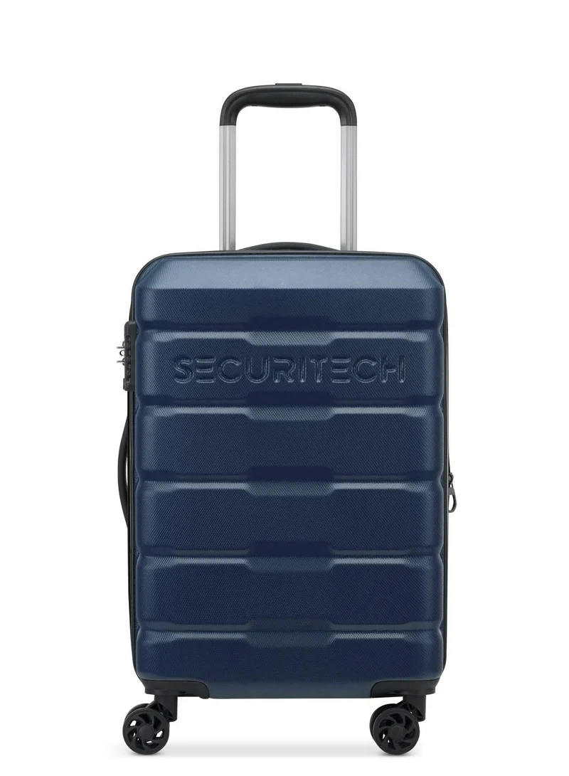 DELSEY Paris Citadel 54 Cm  Expandable 4 Double Wheel Cabin Luggage Trolley - Blue