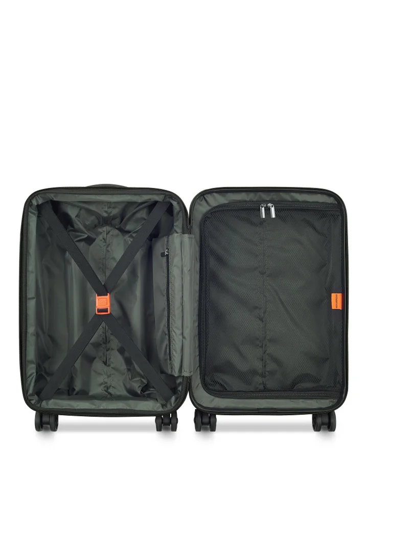 DELSEY Paris Citadel 54 Cm  Expandable 4 Double Wheel Cabin Luggage Trolley - Blue