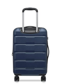 DELSEY Paris Citadel 54 Cm  Expandable 4 Double Wheel Cabin Luggage Trolley Blue / Black Zip  - Image 4