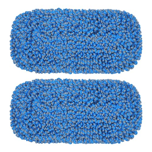 TrueYee 2 Pack Microfiber Mop Replacement Pad for Dry Dusting Wet Mopping (Dust Mop ASIN:B0CM8Z8Y2P) - Image 1