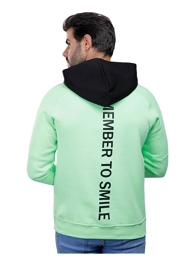 Coup Coup Regular Fit Printed SweatShirt For Men Color Green - Image 3