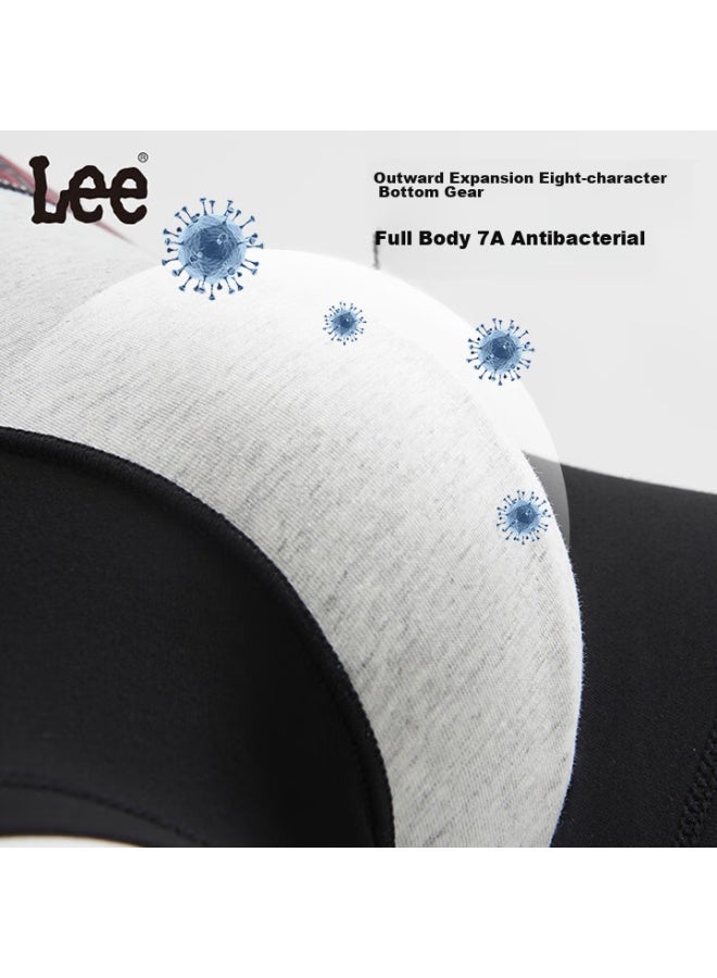 LEE Lee Men's Underwear, Pure Cotton, 10a Grade Antibacterial And Anti-mite, 25-year Spring New Arrival, Boxer Briefs, Shorts, Men's Underpants  - Image 2