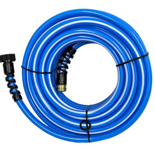 Valterra AquaFresh High Pressure Drinking Water Hose Water Hose Hookup for RV  12 x 50 Blue