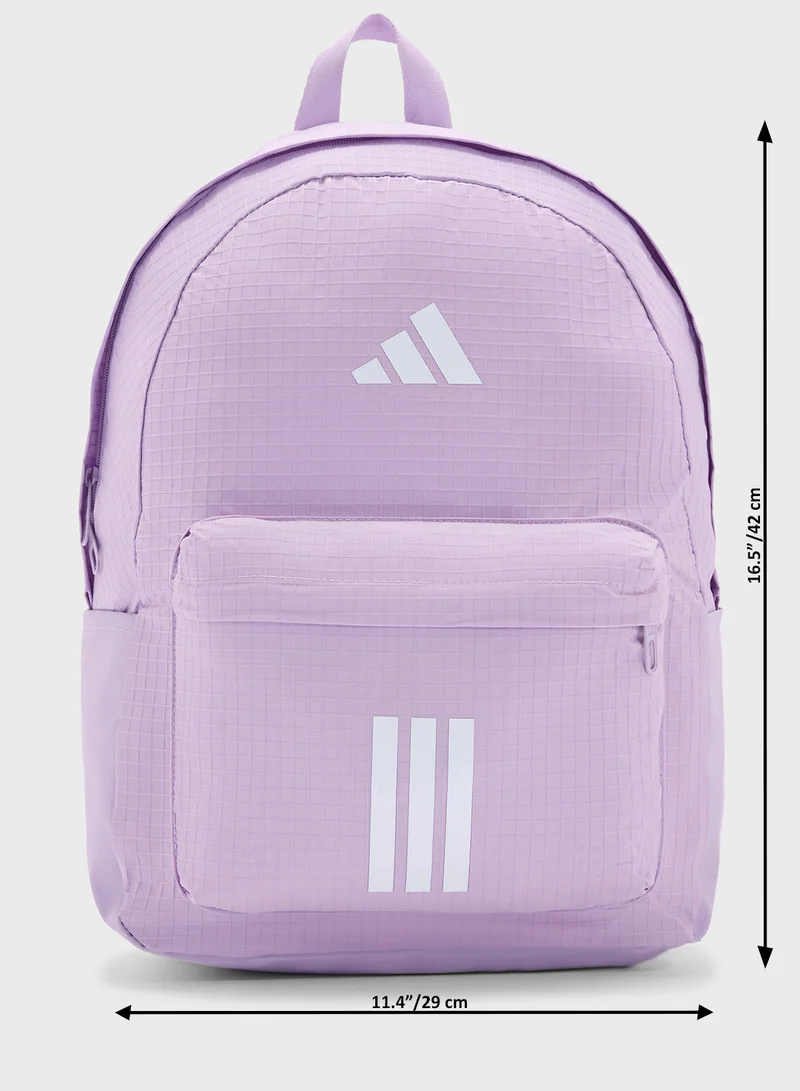 Adidas Essential 3 Stripe Backpack Back To School