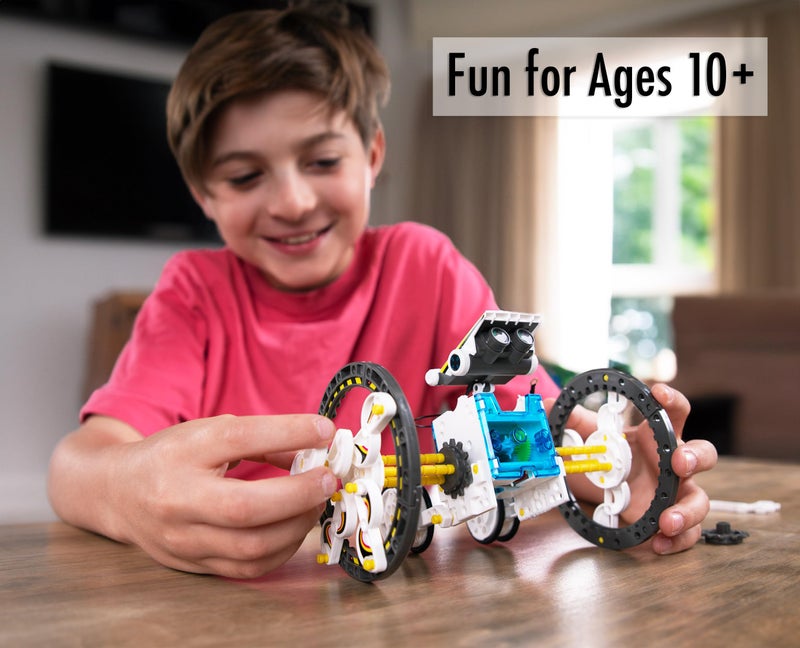 Elenco Teach Tech SolarBot.14, Transforming Solar Robot Kit, STEM Learning Toys for Kids 10+ - Image 3