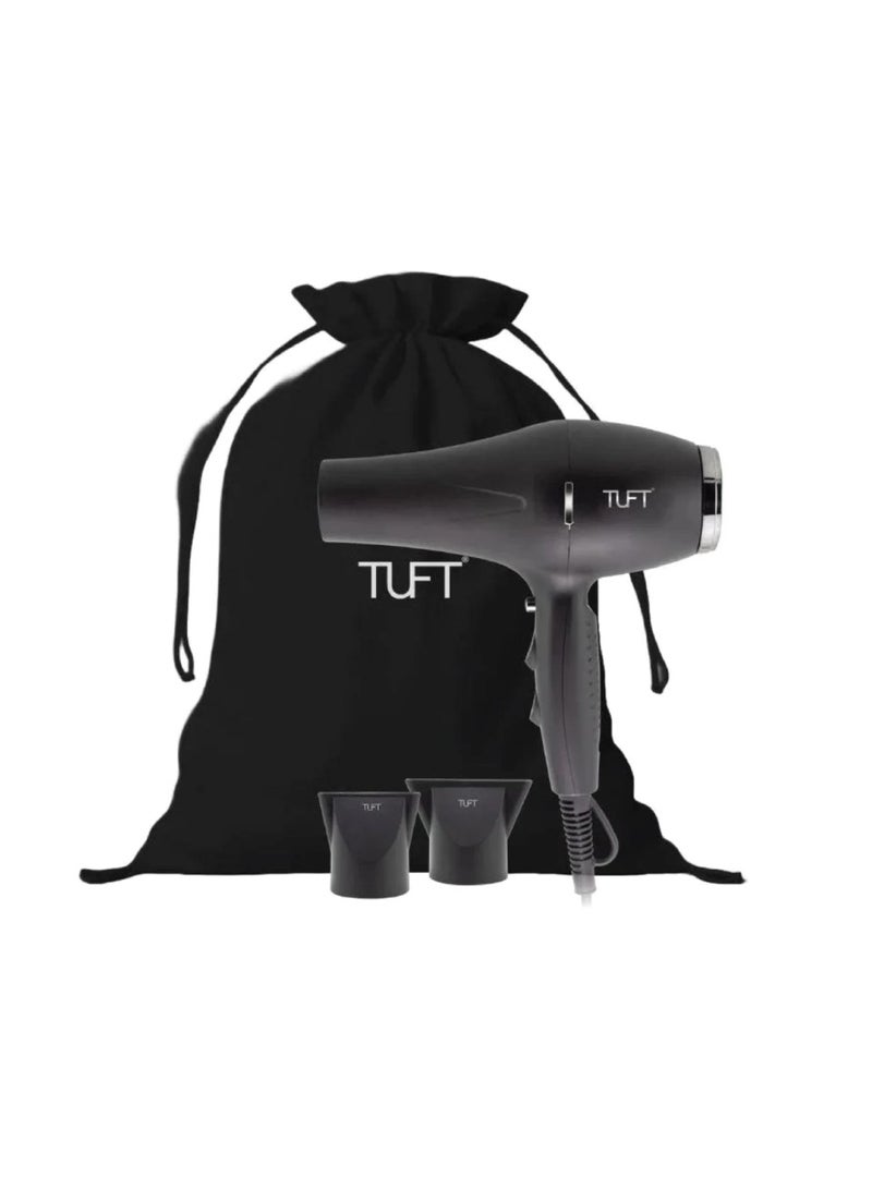 TUFT CLASSIC MATTE+ TITANIUM HAIRDRYER BLACK HAIRDRYER - Image 2