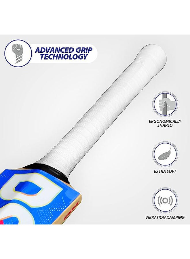 دي أس سي مضرب الكريكيت من الصفصاف الكاشميري ذو القوة الشديدة | مضرب عالي الأداء | مضرب الكريكيت المتين | الخفافيش المهنية - Image 4