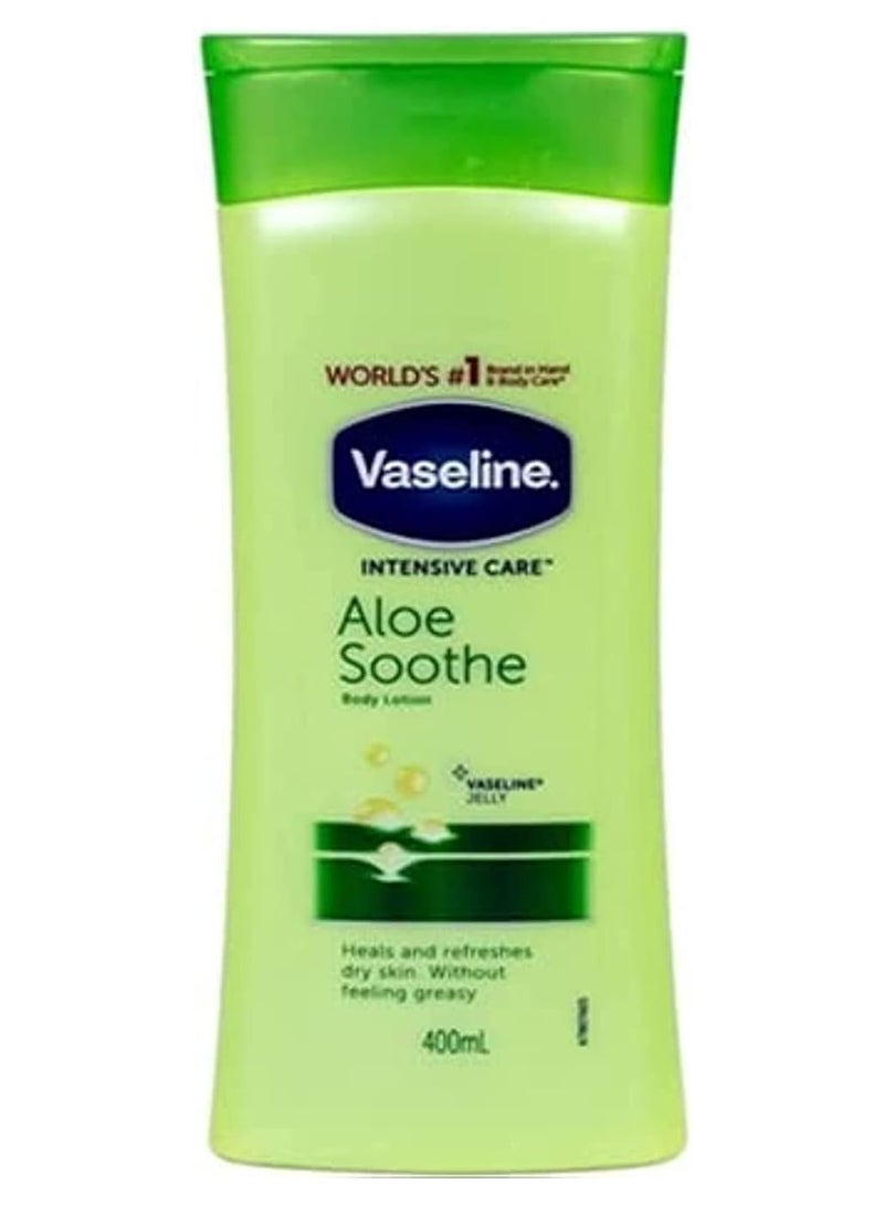 Vaseline Intensive Care Aloe Soothe Body Lotion 400ml - Image 1