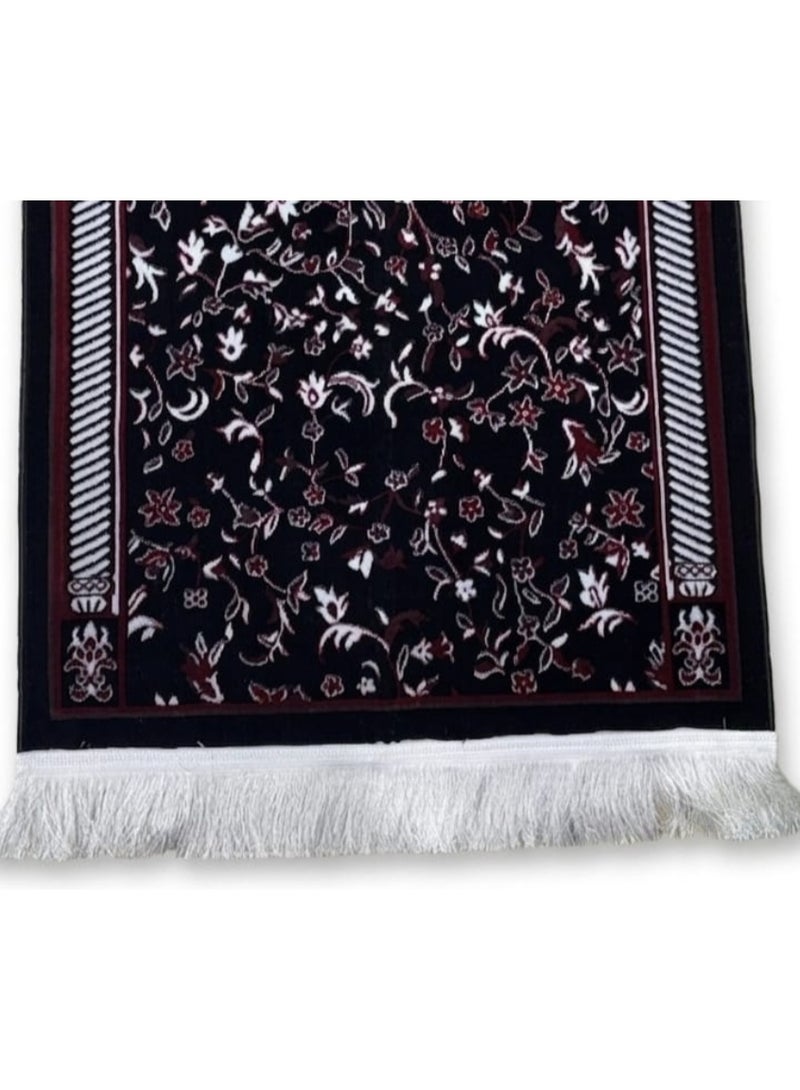 Large patterned and padded Turkish prayer rug/prayer sheet 80x120 cm - Image 3