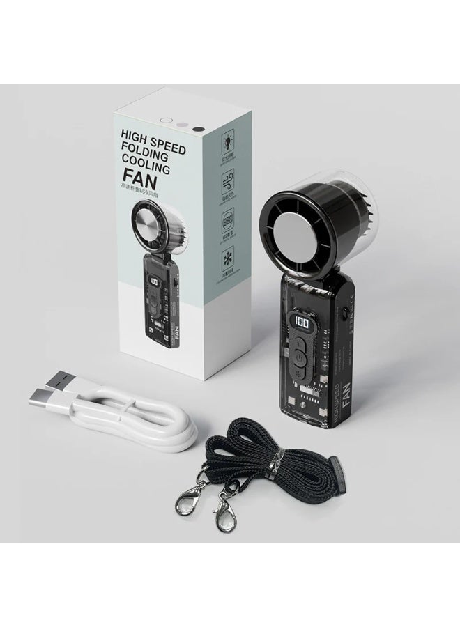 "Rechargeable Portable Turbo Fan – Your Personal Cooling Companion" - Image 3