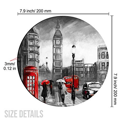 PAPER PLANE DESIGN Mouse Pad Designer Anti Skid Mouse Pads for Desktop and Laptop Computers (Rd-8) - Image 3