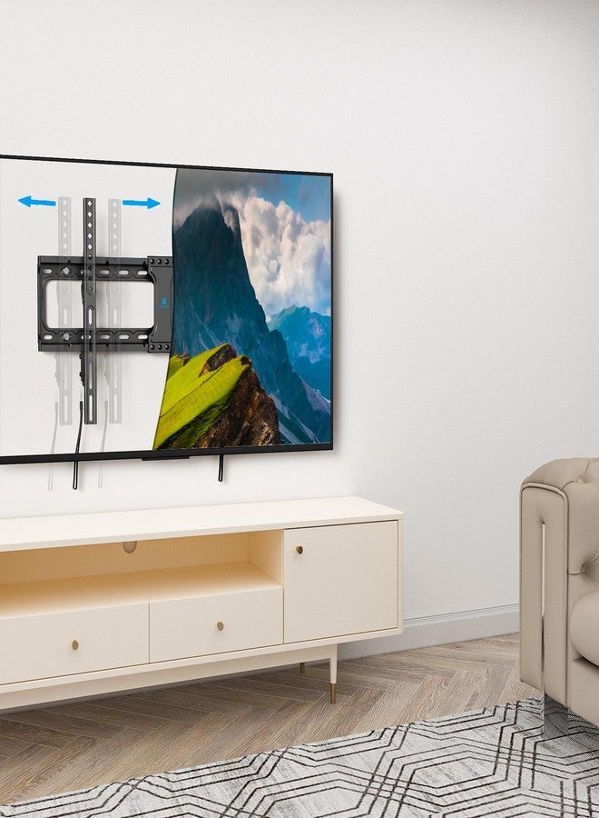 USX STAR UL Listed Fixed TV Wall Mount for 37-86 Inch Screens, Low Profile TV Mount Fits 16", 18", 24" Studs, Wall Mount Bracket with Quick Release Lock, Max VESA 600x400mm, Holds up to 132 lbs by USX STAR - Image 5