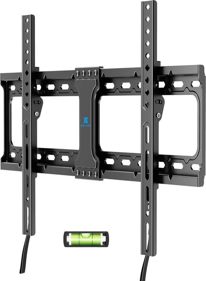 USX STAR UL Listed Fixed TV Wall Mount for 37-86 Inch Screens, Low Profile TV Mount Fits 16", 18", 24" Studs, Wall Mount Bracket with Quick Release Lock, Max VESA 600x400mm, Holds up to 132 lbs by USX STAR - Image 1