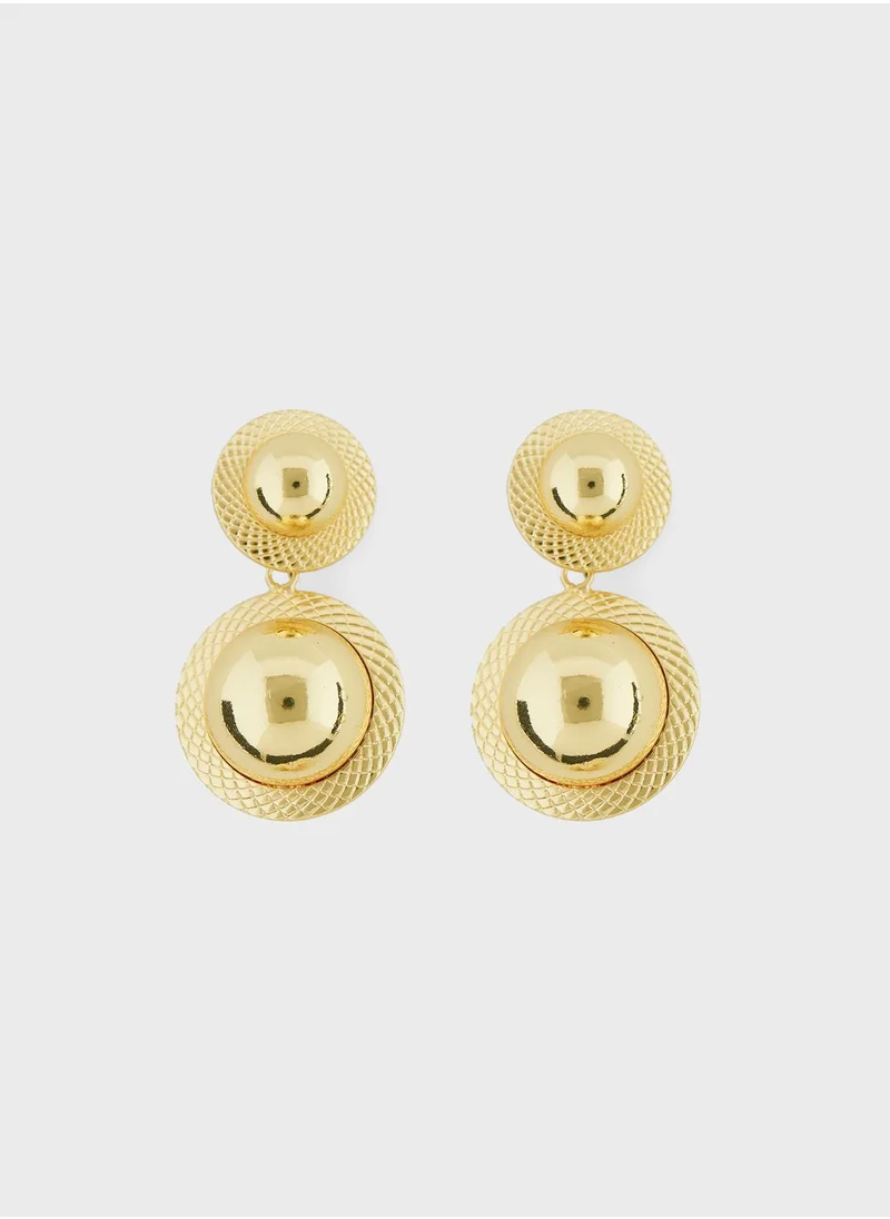 ايلا Circular Drop Earrings