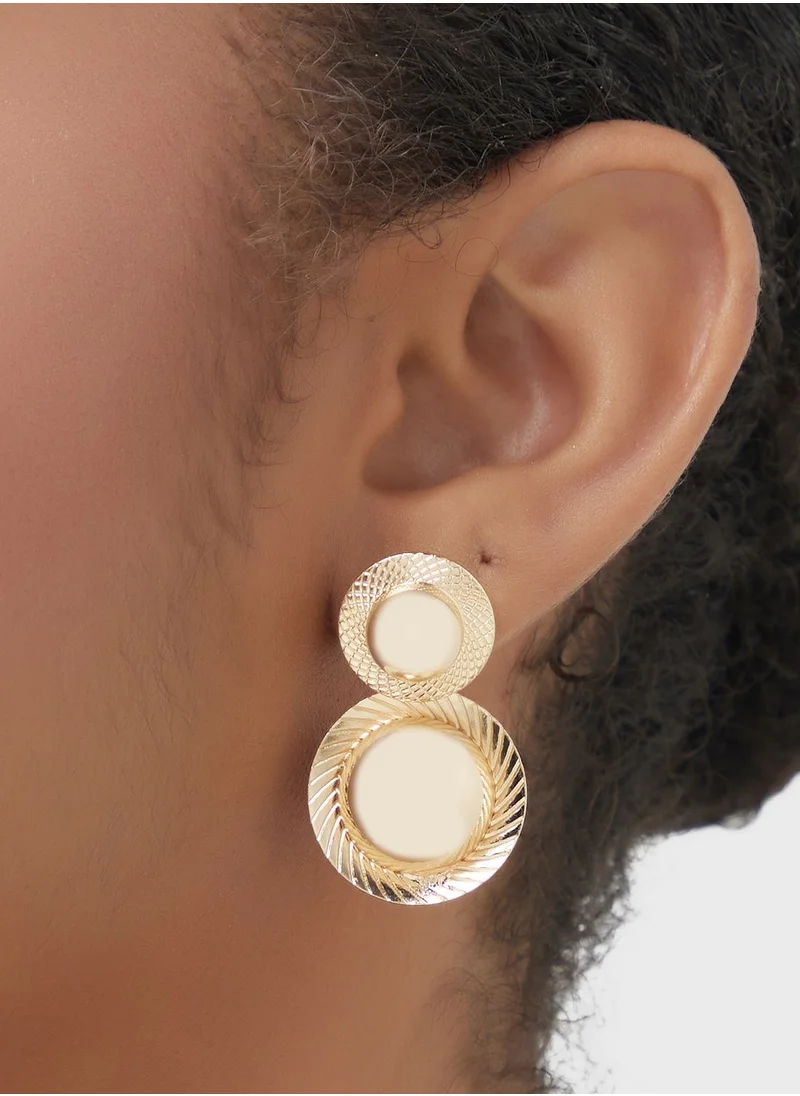 ايلا Circular Drop Earrings
