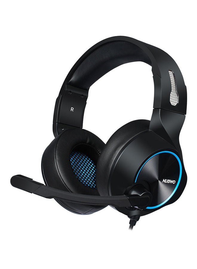 NIBEMINENT Wired Over-Ear Gaming Headset With Mic For PS4/PS5/XOne/XSeries/NSwitch/PC - Image 1