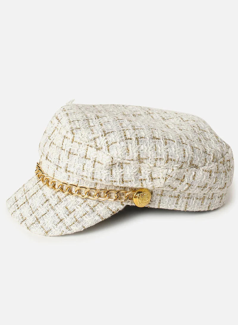 صوص هاوت White Textured Breton Cap