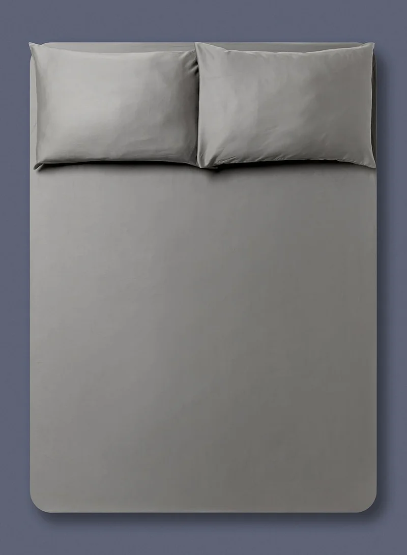 ايست من نون Twin Size Fitted Flat Sheet with Pillowcase "140 x 200 +33cm - 50 x 75 cm"