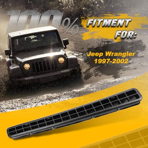 WildGear Hard Top Air Exhauster Vent Right Side Fit for Jeep Wrangler TJ 1997-2002# 55036306 - Image 2