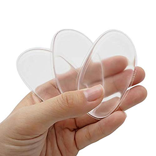 3 Pack Silicone Makeup Sponge Washable Premium Quality  Clear Silisponge Cosmetic Puff Pad  LiquidGel Foundation Highlighter Make Up Concealer Primer  BB Cream Applicator
