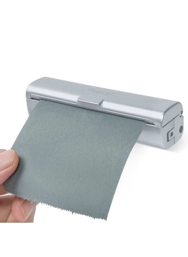 PleasingCare Natural Oil Blotting Paper Roll, Refillable Compact Dispenser No Shine Sheets, Absorb Excess Shine on Face or Scalp Instantly, Men and Women Facial Skin Care or Make Up Must Have (Bamboo Charcoal) - Image 1