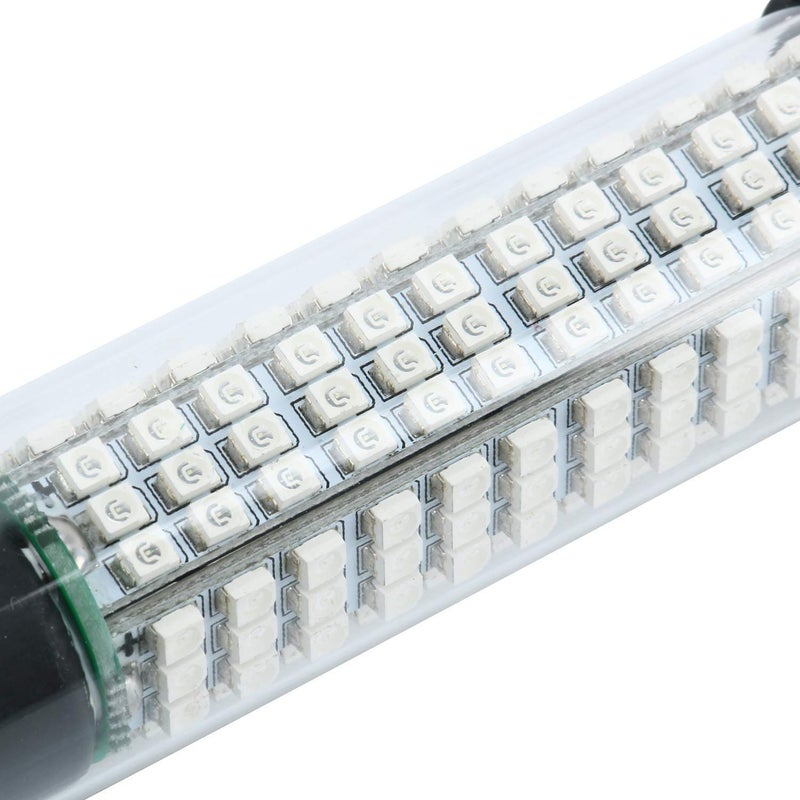 Lightingsky 12V 14W 180 LEDs 1300 Lumens LED Submersible Fishing Light Underwater Fish Finder Lamp with 5m Cord (Green) - Image 5