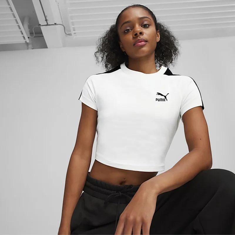 بوما Iconic T7 Women's White T-Shirt (625598-02)