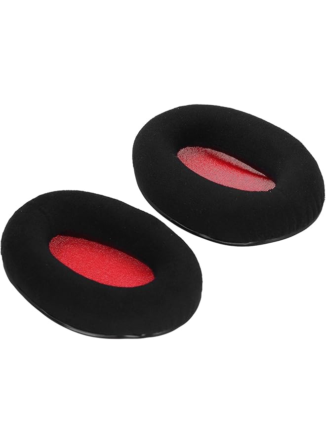 إيروريكس وسائد أذن وغطاء سماعة رأس مصنوع من قماش عالي الجودة ومريح في الارتداء لسماعات الرأس Khx Hscp Cloud Ii 2 من جلد الغزال الأحمر - Image 1