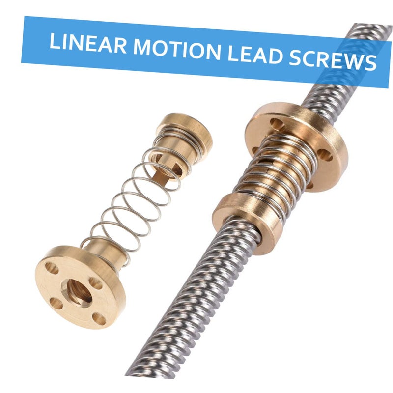 8mm Threaded Rod Lead Screw Nut Kit Easy Installation Durable 3D Printer Parts - Image 5