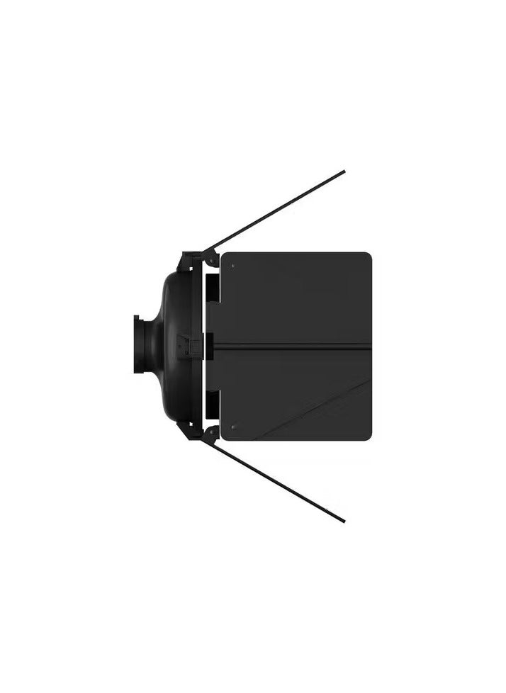 Aputure - F10 Barndoors for Fresnel Attachment compatible with LS 600d /600X and 1200D-F10 Barndoors - Image 1