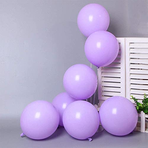 atorakushon Latex Purple Color 10" Inch Pastel Balloons Pack Of 25pcs Best For Theme Party Decoration Happy Birthday Party Supplies Wedding Anniversary Office Party Purpose House party - Image 4