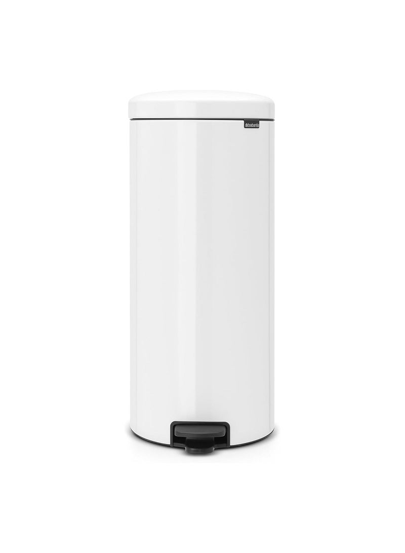Brabantia Step Trash Can, 30 L, White - Image 1