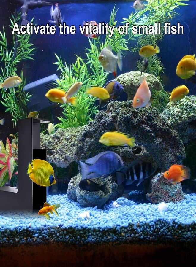 Heran Fish Tank Tunnel with Dual Entrances, Aquarium Underground Cave Hideout for Shrimp and Small Fish, 360° Viewing Buried Cave Décor - Image 5