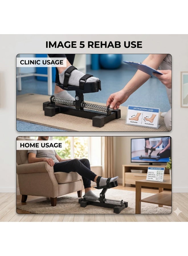 PHYSIOTREX® Ankle Exerciser Metal Body for Ankle Pain Relief - Image 3