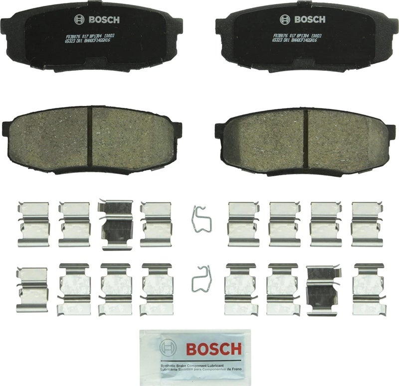 BOSCH BC1304 QuietCast Premium Ceramic Disc Brake Pad Set for Lexus and Toyota - Rear - Image 1