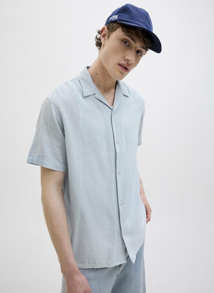 JACK & JONES Jorluke Acapulco Dobby Aop Regular Fit Shirt  - Image 3