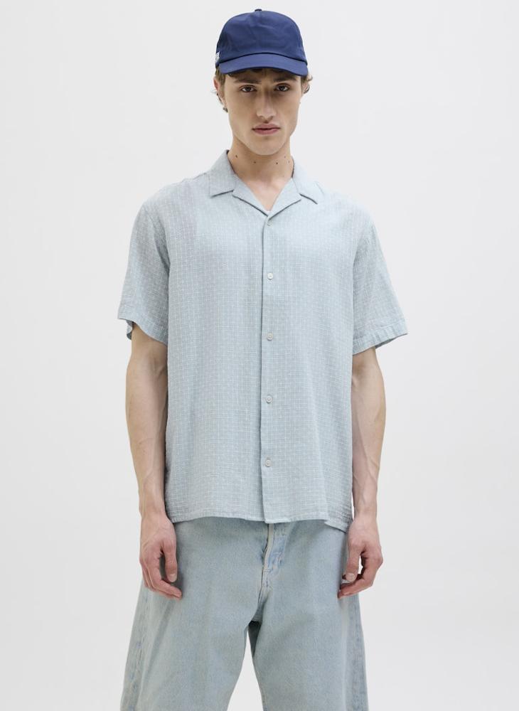 JACK & JONES Jorluke Acapulco Dobby Aop Regular Fit Shirt  - Image 1