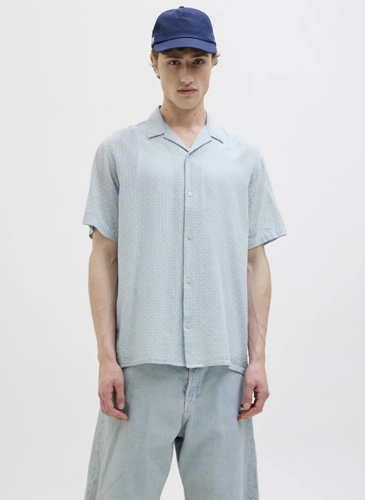 JACK & JONES Dobby Aop Regular Fit Shirt