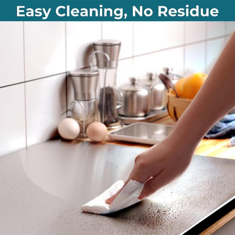 GRILL BUMP Stainless Steel Chopping Board with Lip for Kitchen NonSlip Rust Proof Easy to Use Extra Large Heavy Duty for Vegetables Meat Fish Fruits High Temperature Resistant - Image 3