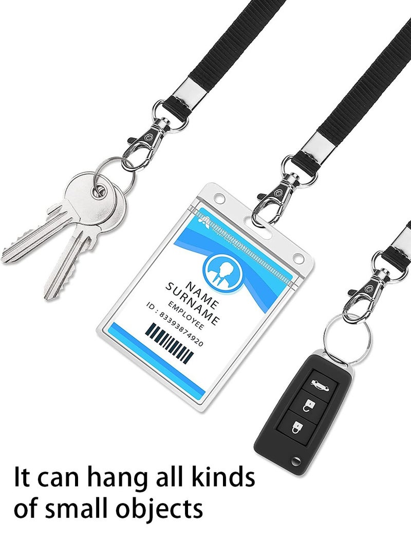 Generic Leather Card Holder, Badge Holder, Lanyard Card Holder, ID Badge Holder, Office Card Holder  - Image 4