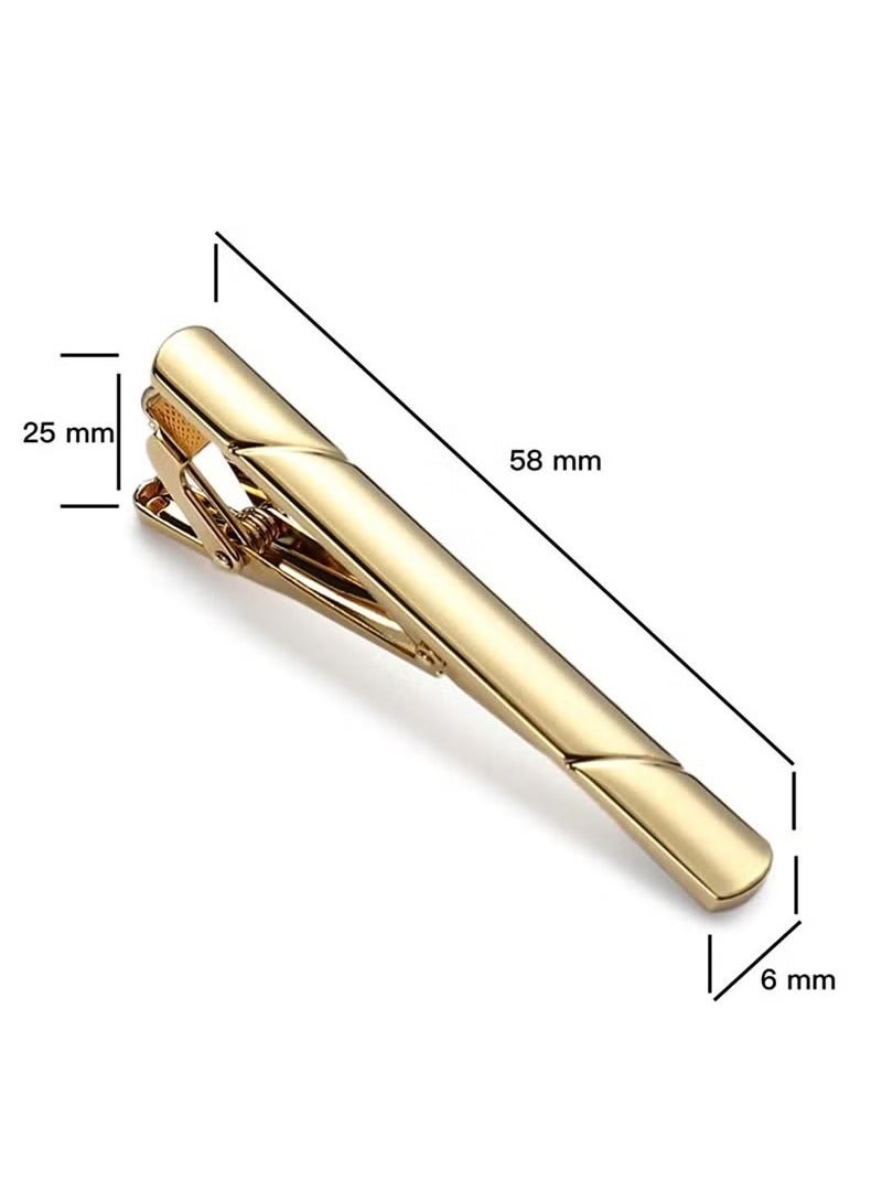 Unewshi 4-Piece Classic Tie Clips for man Business and Daily Life - Image 2