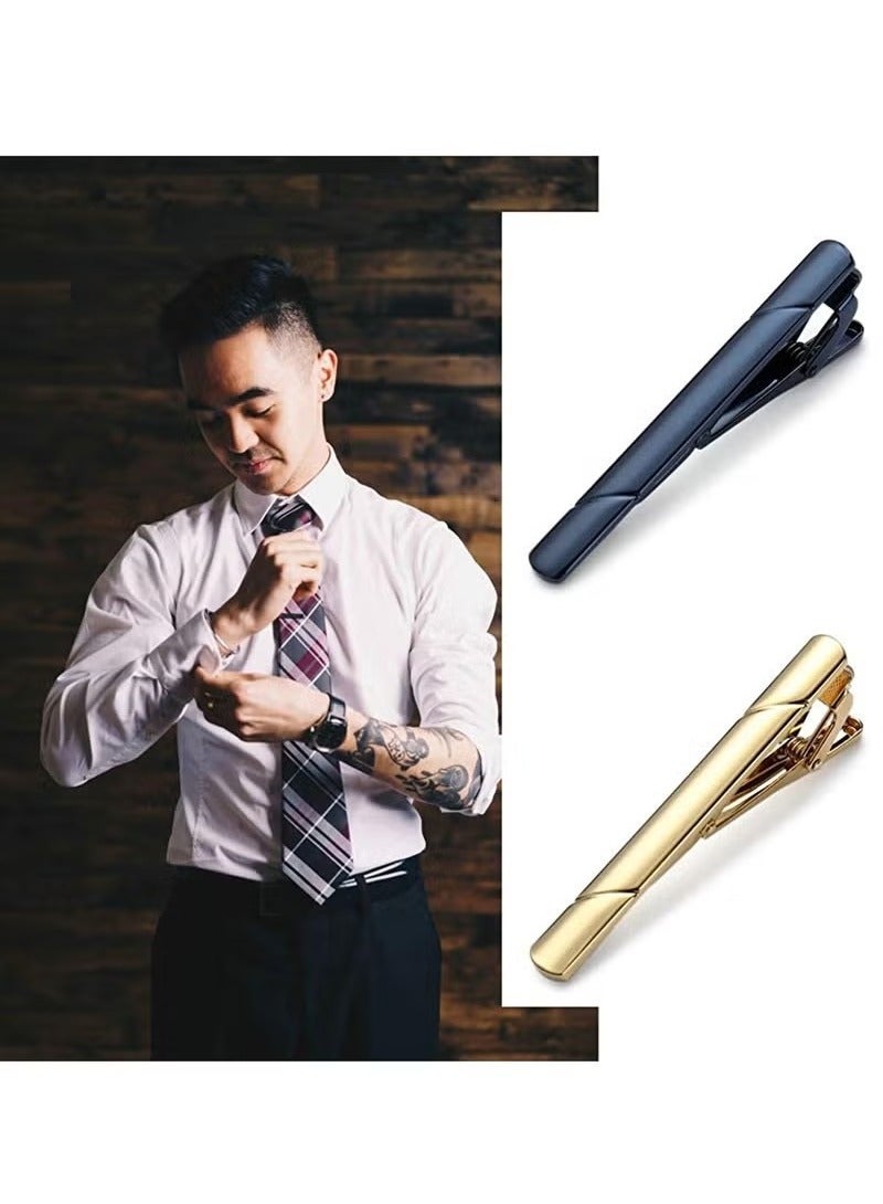 Unewshi 4-Piece Classic Tie Clips for man Business and Daily Life - Image 3