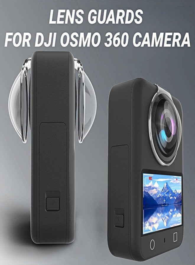 سريوم واقيات عدسات لكاميرا DJI Osmo 360، غطاء حماية عدسة لكاميرا DJI Osmo 360 القياسية (مجموعة ملحقات) - Image 3